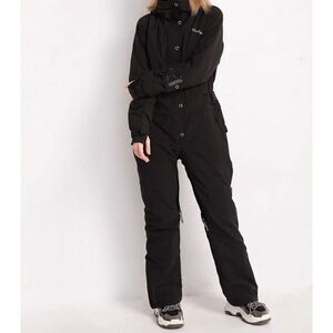 Womens Blue Magic Winter Chic Full Body One Piece Ski suit NWT size L